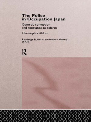cover image of The Police In Occupation Japan